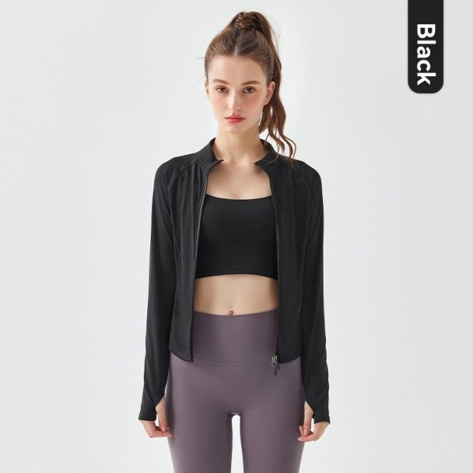 Activewear | Womens  Black Basic Sculpt Jacket Activewear Activewear