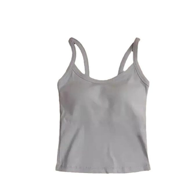 Activewear | Womens  Black Sculpt Strappy Gym Vest Activewear Activewear