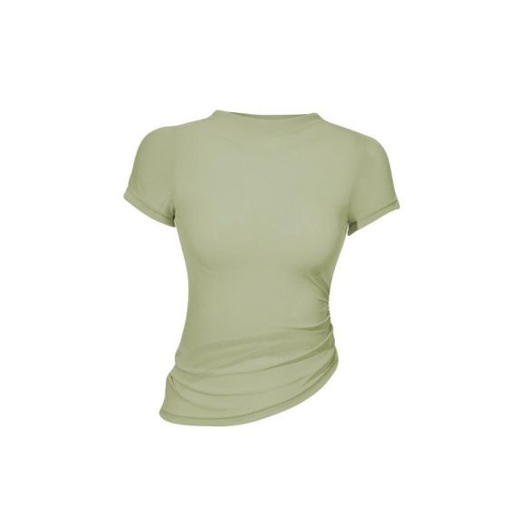 Activewear | Womens  Bone Seamless Longline Short Sleeve Gym Top Activewear Activewear