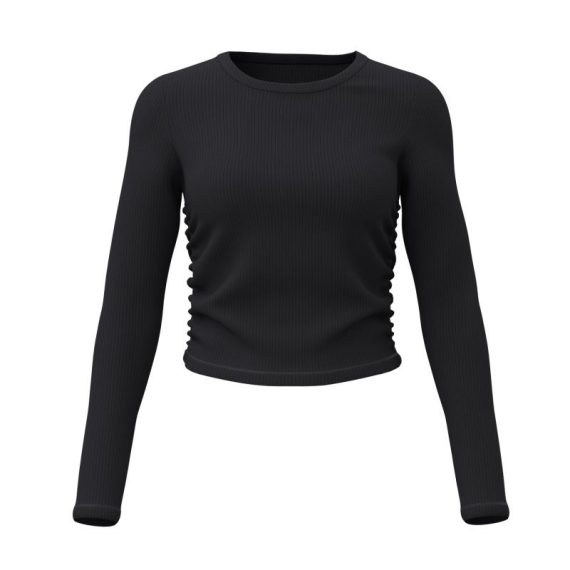 Activewear | Womens  Espresso Sculpt Long Sleeve Crop Gym Top Activewear Activewear