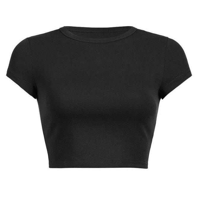 Activewear | Womens  Espresso Sculpt Short Sleeve Crop Gym Top Activewear Activewear