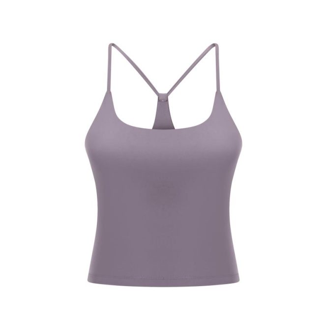 Activewear | Womens  Olive Sculpt Strappy Back Gym Vest Activewear Activewear