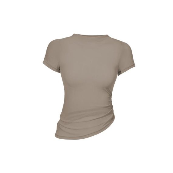 Activewear | Womens  Olive Seamless Longline Short Sleeve Gym Top Clothing Activewear