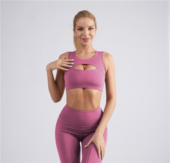 Activewear | Womens  Plt Sport Steel Blue Seamless Contrast Rib Cage Back Sports Bra Activewear Activewear