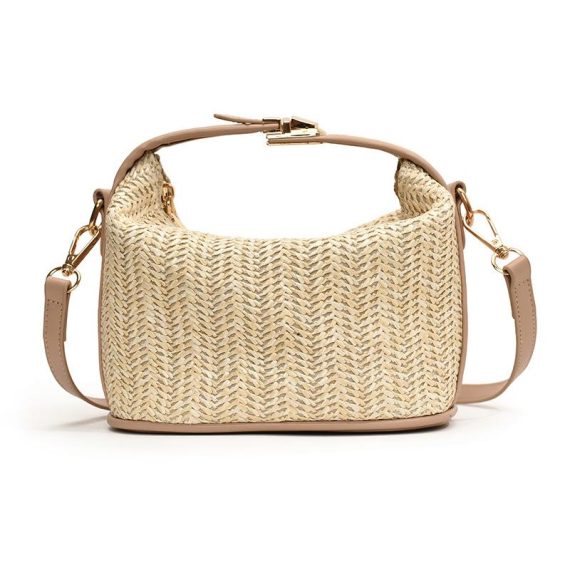 Bags | Womens  Natural Raffia Trim Mini Handbag Accessories Bags