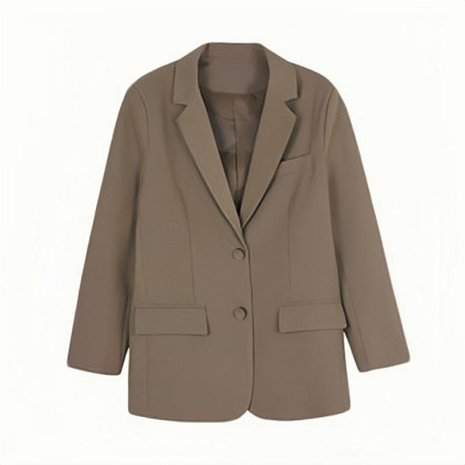 Coats & Jackets | Womens  Taupe Seam Detail Structured Oversized Blazer Clothing Coats & Jackets