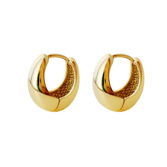 Earrings | Womens  Real Gold Plated Drop Huggie Hoop Earrings Accessories Earrings