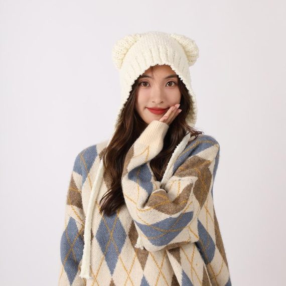 Hats | Womens  Cream Chunky Knit Snood Accessories Cream