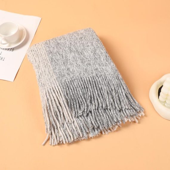 Scarves & Gloves | Womens  Multi Stripe Chunky Knit Scarf Accessories Multi