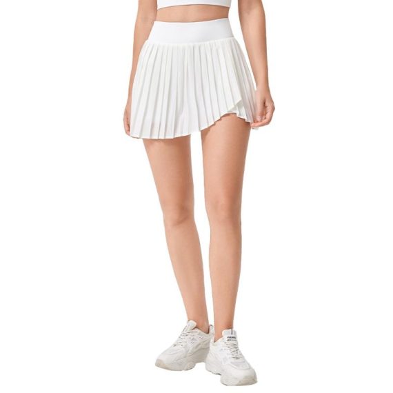 Skirts | Womens  Cream Premium Satin Pleated Micro Mini Skirt Clothing Cream