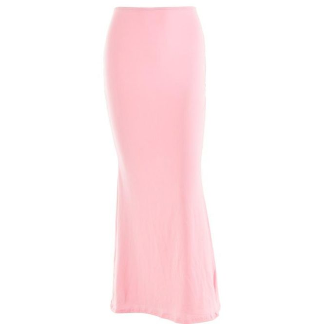 Skirts | Womens  Shape Pink Sculpted Low Rise Maxi Skirt Clothing Bright Pink