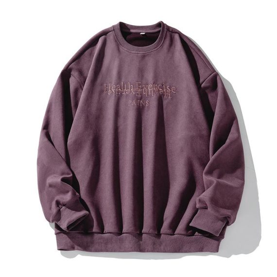 Tops | Womens  Taupe Miami Embroidered Sweatshirt Clothing Taupe