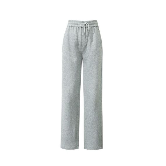 Trousers | Womens  Ash Grey Wide Leg Oversized Joggers Clothing Ash Grey