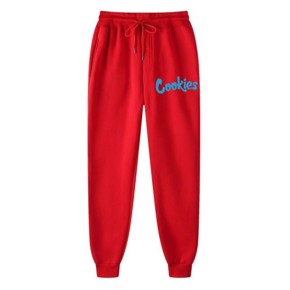 Trousers | Womens  Cherry Red Plt Studio Archive Puff Print Drawstring Cuffed Joggers Clothing Cherry Red