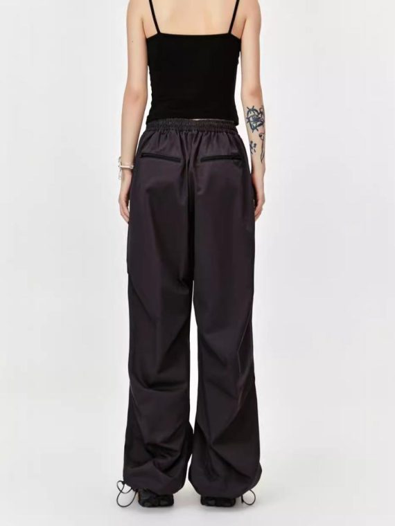 Trousers | Womens  Petite Black Cotton Poplin Pocket Trousers Clothing Black