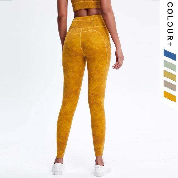 Trousers | Womens  Premium Mustard Washed Faux Leather Pintuck Detail Straight Leg Trousers Clothing Mustard