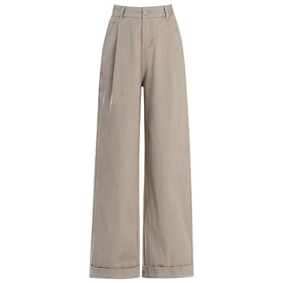 Trousers | Womens  Taupe Woven Tailored Wide Leg Pleated Trousers Clothing Co-Ords