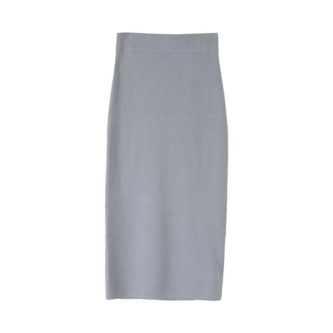 Loungewear | Womens  Plus Ash Grey Melange Soft Knit Maxi Skirt Clothing Ash Grey